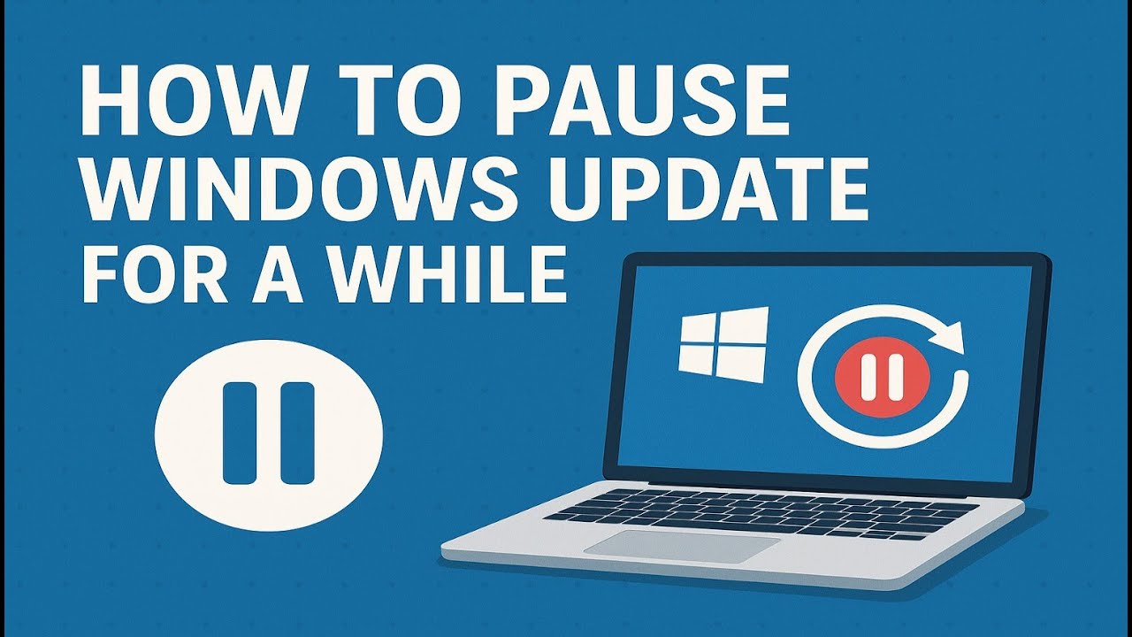 How to Pause Windows Update For A While | Temporarily Disable Automatic ...