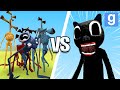 NEW CARTOON CAT VS SIREN HEADS! (Garry's Mod Sandbox) | JustJoeKing