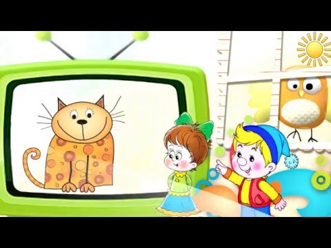 Видео клип Коты и дети. О взаимоотношениях детей и котов.