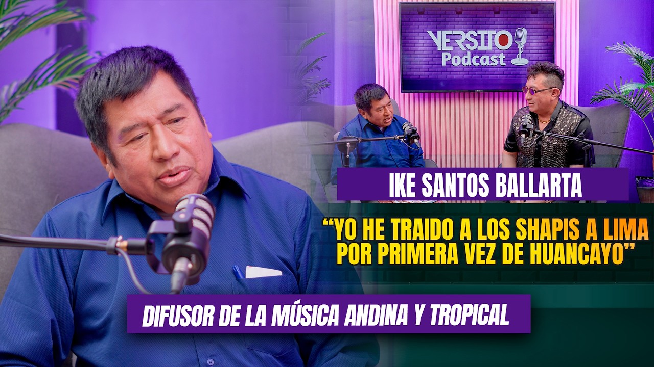 Podcast con IKE SANTOS BALLARTA el verdadero pionero para que la RICA CHICHA llegue a LIMA