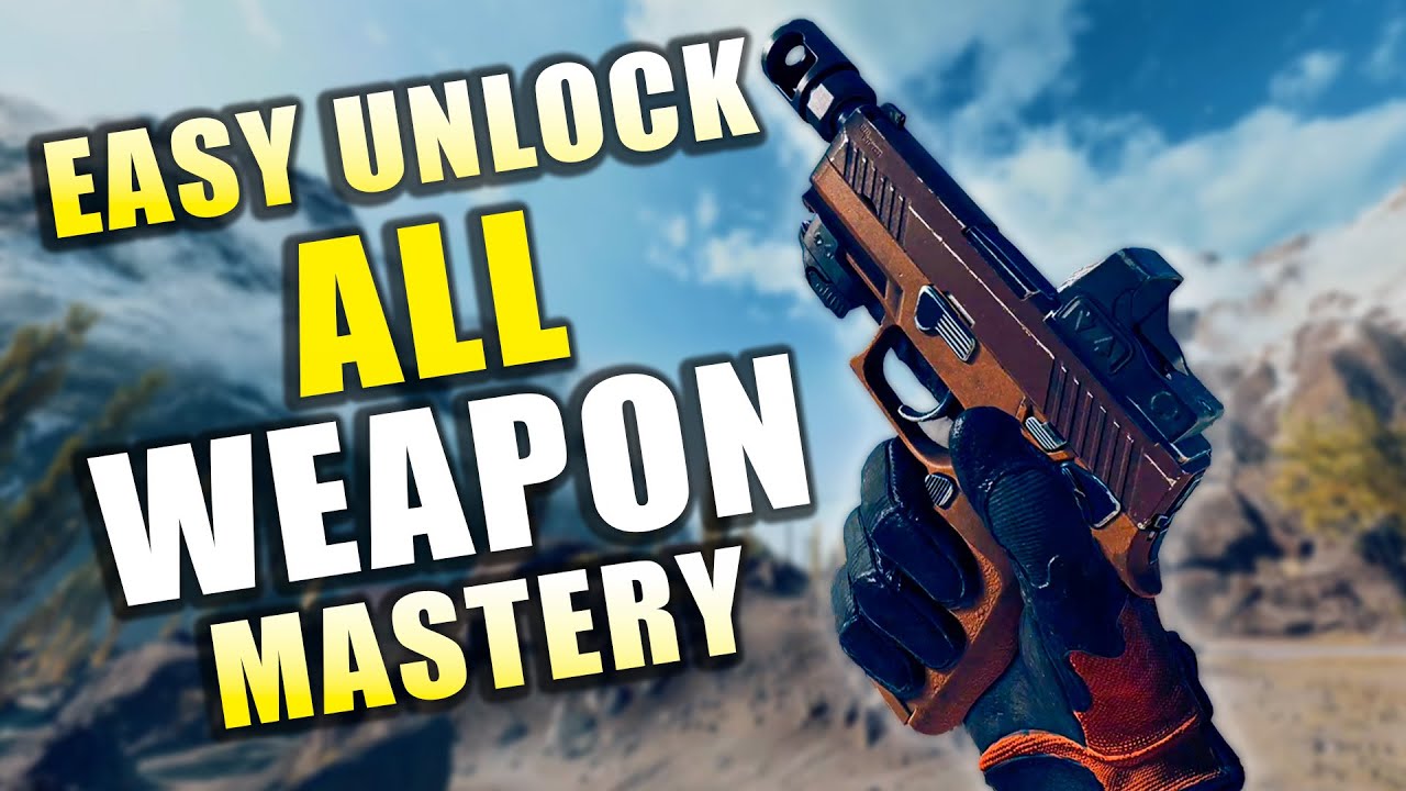 EASY Unlock ALL Weapon Mastery in Battlefield 6 (All Weapons available)