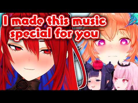 Elizabeth’s Valentine Serenade Leaves Kiara, Calli & Ina Smitten~ ❤️❤️