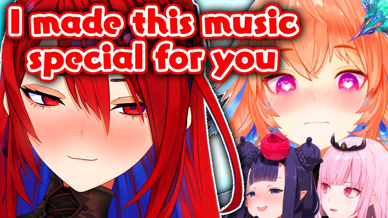 Elizabeth’s Valentine Serenade Leaves Kiara, Calli & Ina Smitten~ ❤️❤️