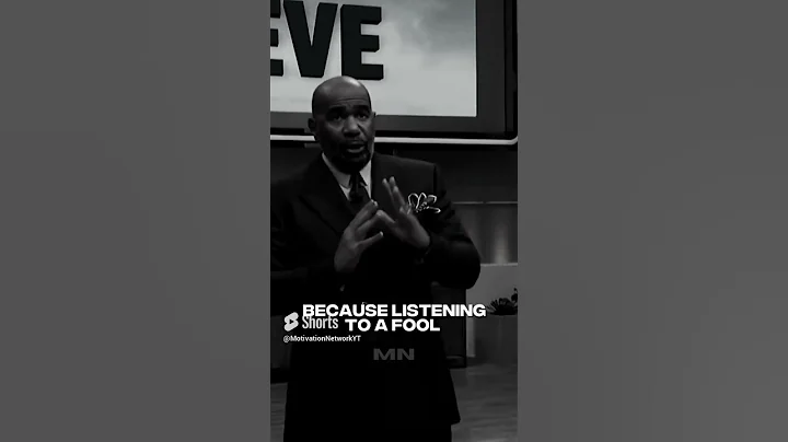 Steve Harvey - Listen To A Fool #shorts