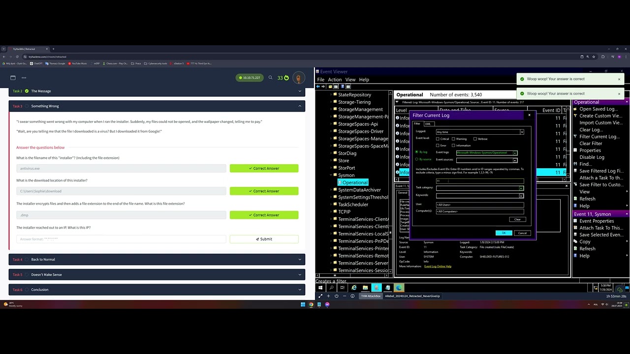 Retracted - TryHackMe - YouTube