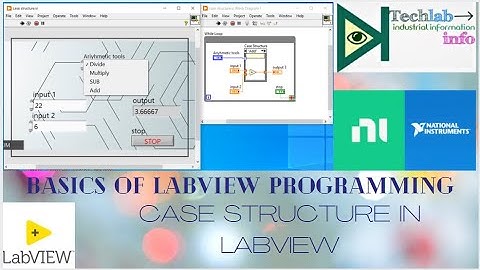 LabVIEW Tutorial | Case Structure in LabVIEW | Basics of LabVIEW Programming.