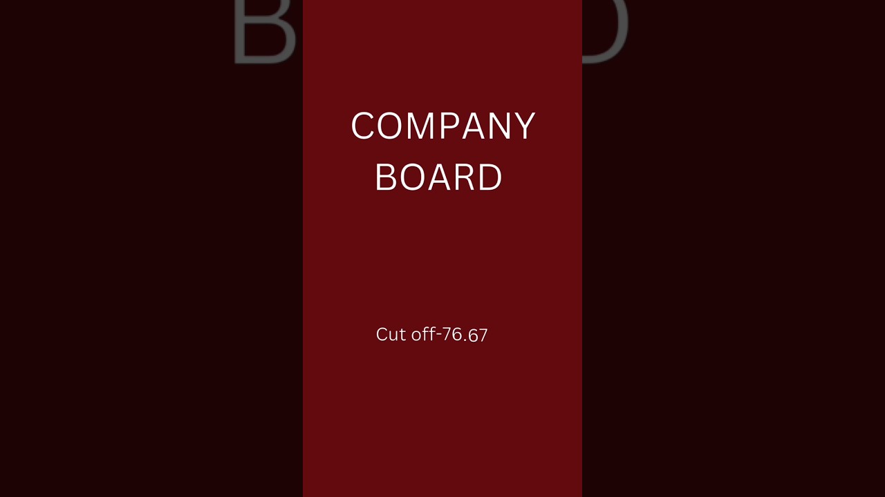 company board lgs result