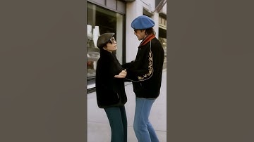 John Lennon And Yoko Ono Are Dancing In The Street!