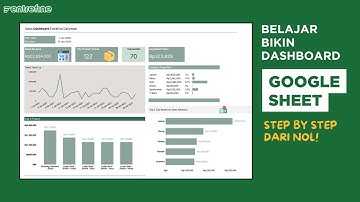 Tutorial membuat Dashboard Penjualan Google Sheets dari nol | Visualisasi data