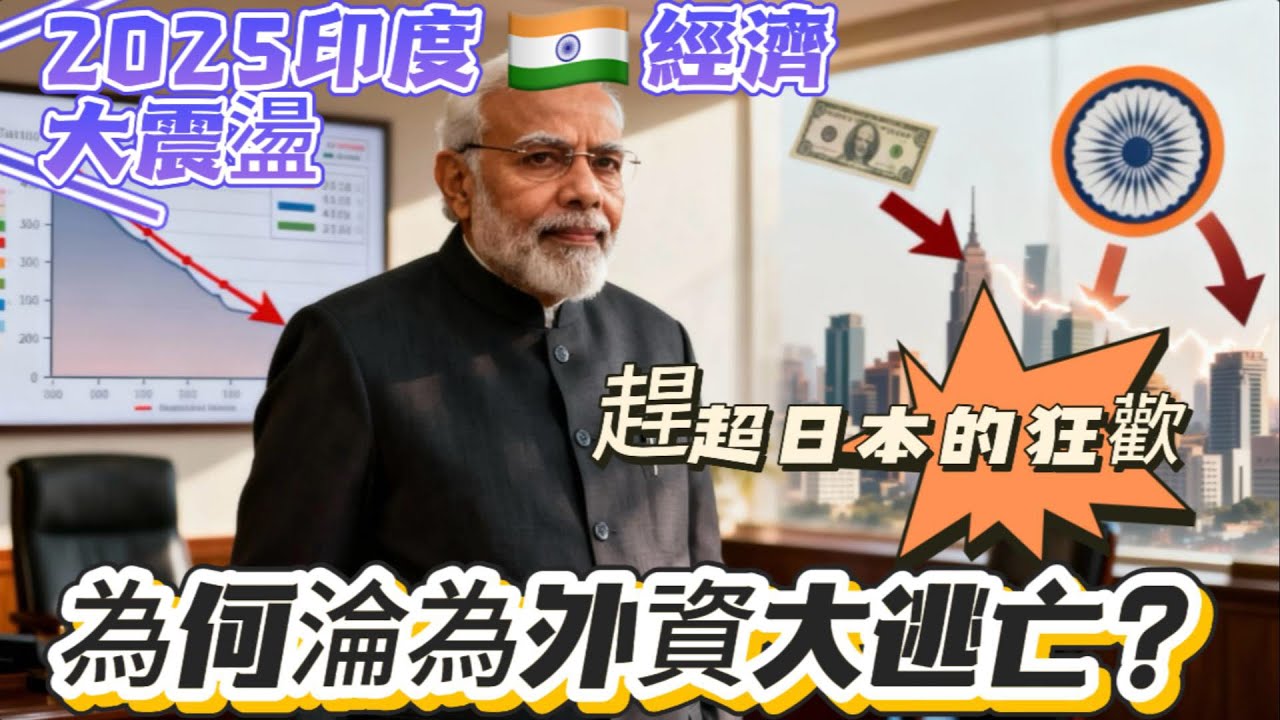 美國關稅 + 簽證雙重打壓！印度經濟崛起之路為何突然中斷？