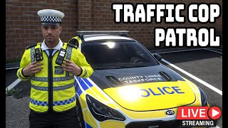 Traffic Cop Patrol | 🚨 UK Police🚨| GTA V RP | 🚓 PoliceMP 🚓
