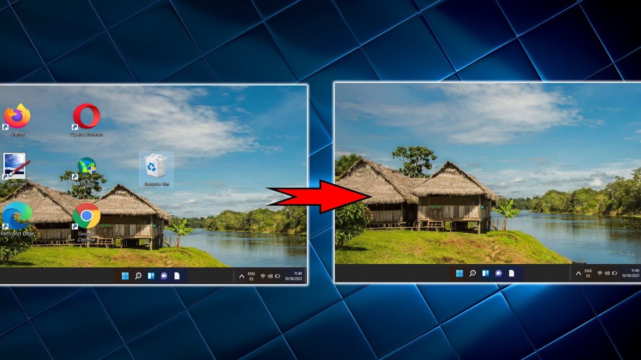 How to Hide and Show Desktop Icon | Hidden Folder or Icon Pc Laptop # ...