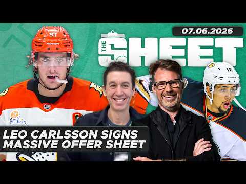 Leo Carlsson Signs $90M Flyers Offer Sheet + Ducks Under Pressure ft. Steve Werier & Emerson Etem