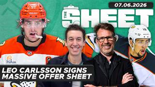 Leo Carlsson Signs $90M Flyers Offer Sheet + Ducks Under Pressure ft. Steve Werier & Emerson Etem