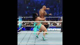 Live WWE Batista Vs Nikki Bella |  WWE Smackdown Fight part 1