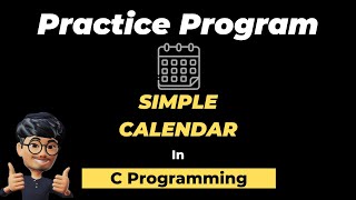 C program to print the month by month calendar for the given year | C programming practice question