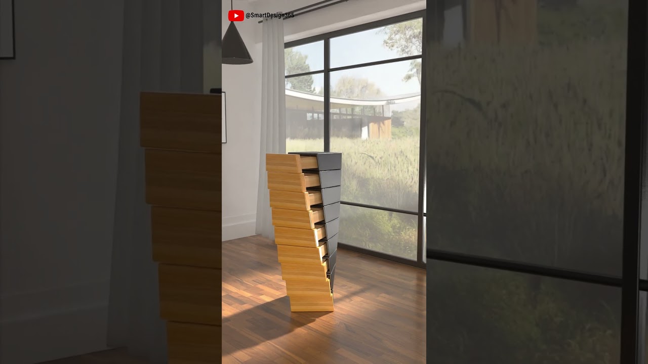 Solid wood multifunctional corner cabinet furniture design 