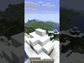 Las botas de cuero evitan que caigas en la nieve #minecraft #gaming #short #shorts