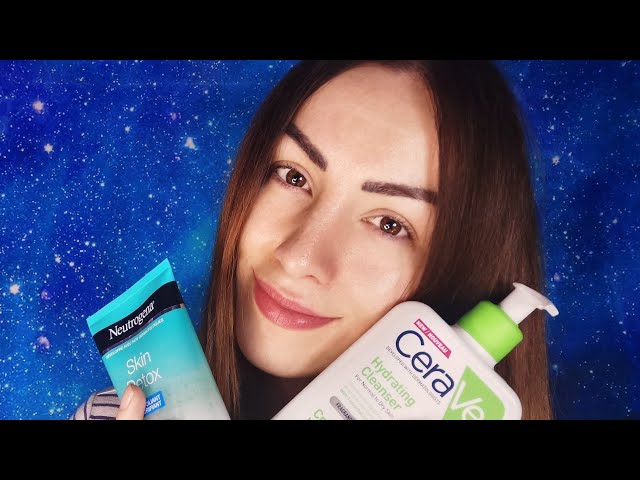 Whispered Relaxing ASMR 🌺 Skin Care Routine 🌺