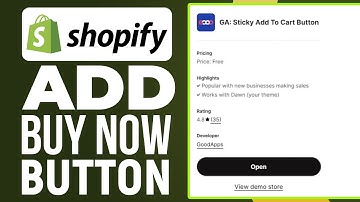 How To Add Buy Now Button On Shopify Product Page (2025) Full Guide