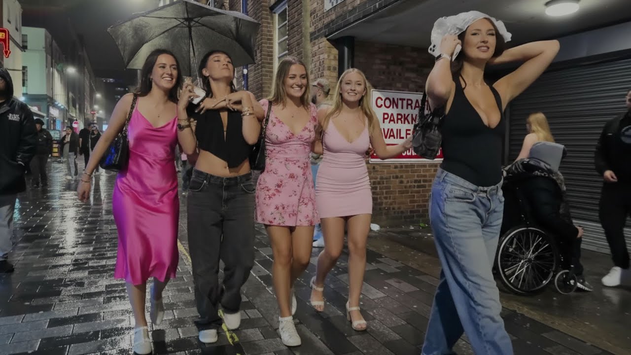 🇬🇧Liverpool City Nightlife 4K - Stunning English Girls, Party Vibes & Epic Night Out