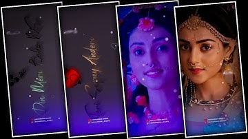 Tum Kyu Chale Aate Ho - Radhakrishna Full Screen Status | 4k Ultra HD Status