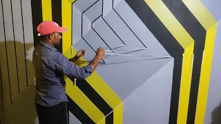 3D wall painting new idea