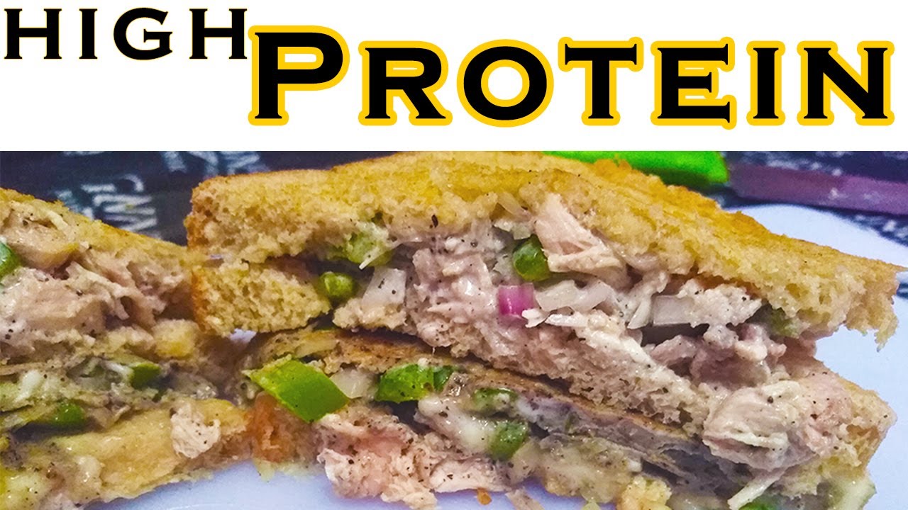 High Protein Bodybuilding Sandwich recipe Low Carb Sandwich! YouTube