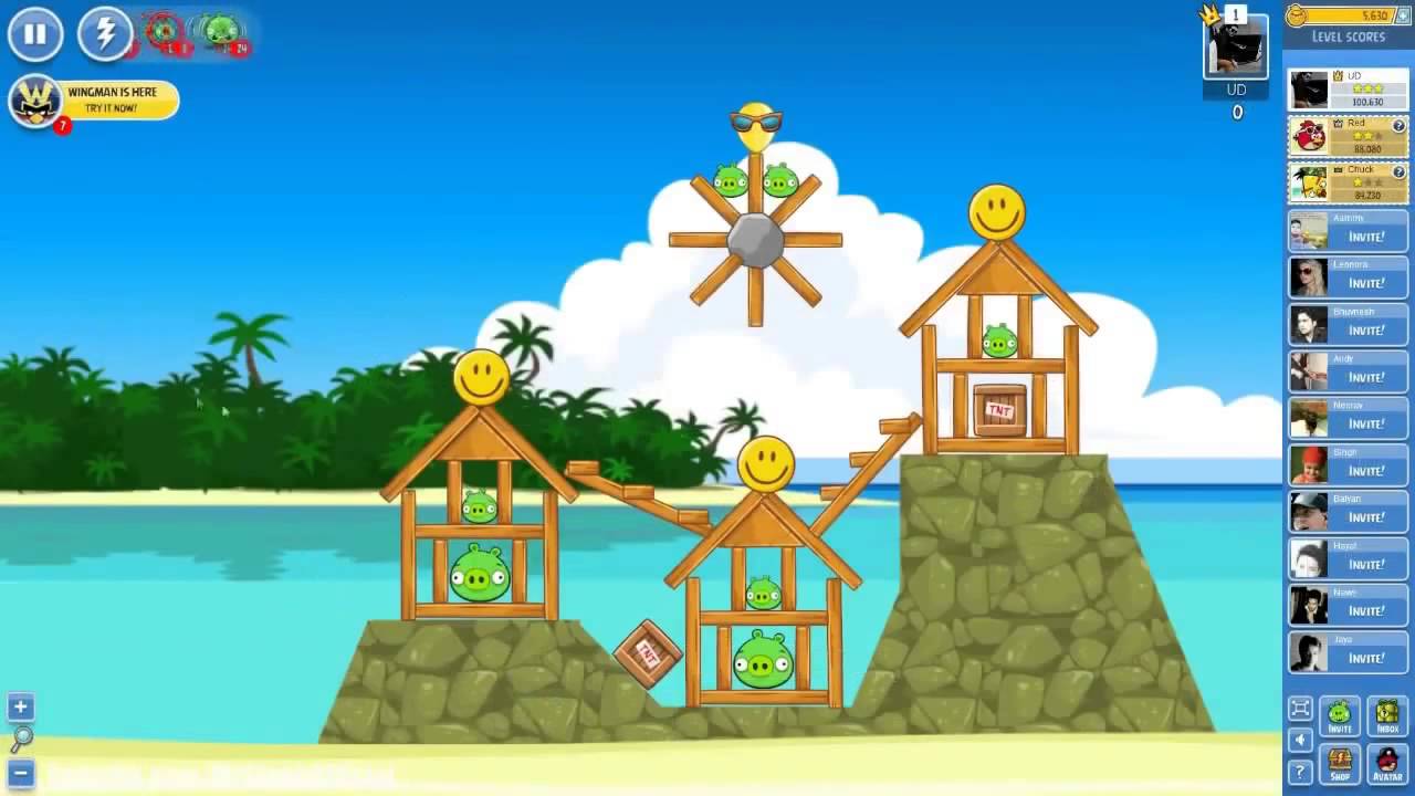 Angry Birds Friends  Week 63 Tournament All Levels Tournament All Levels Walkthrough Highscore