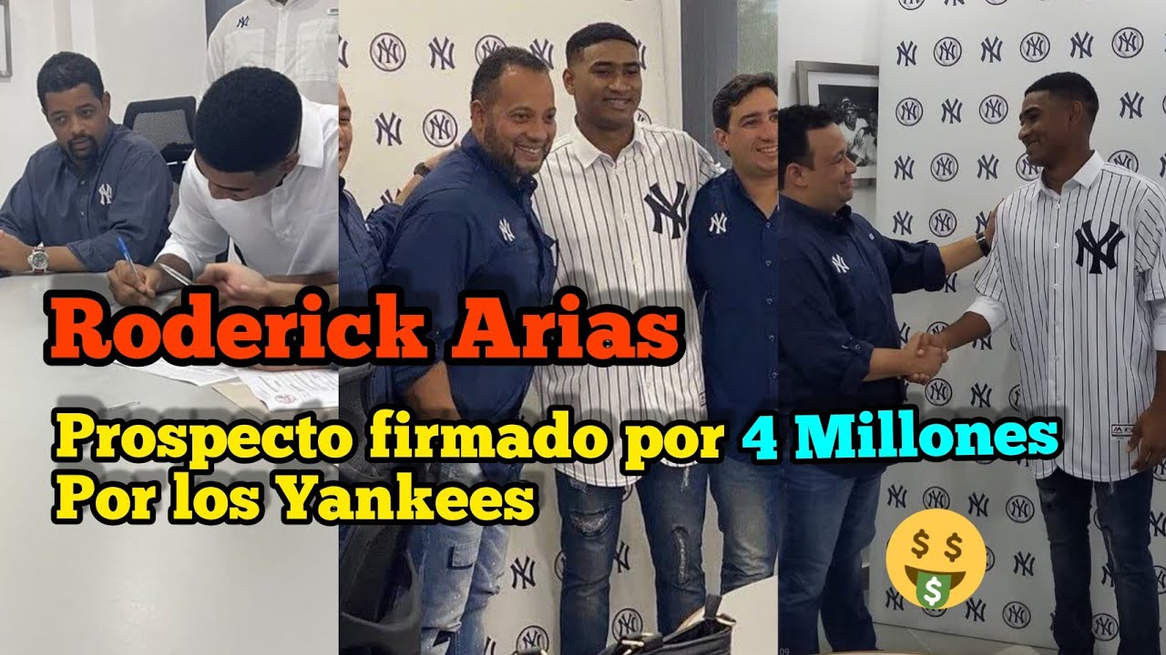 Roderick Arias nuevo super prospecto de los Yankees