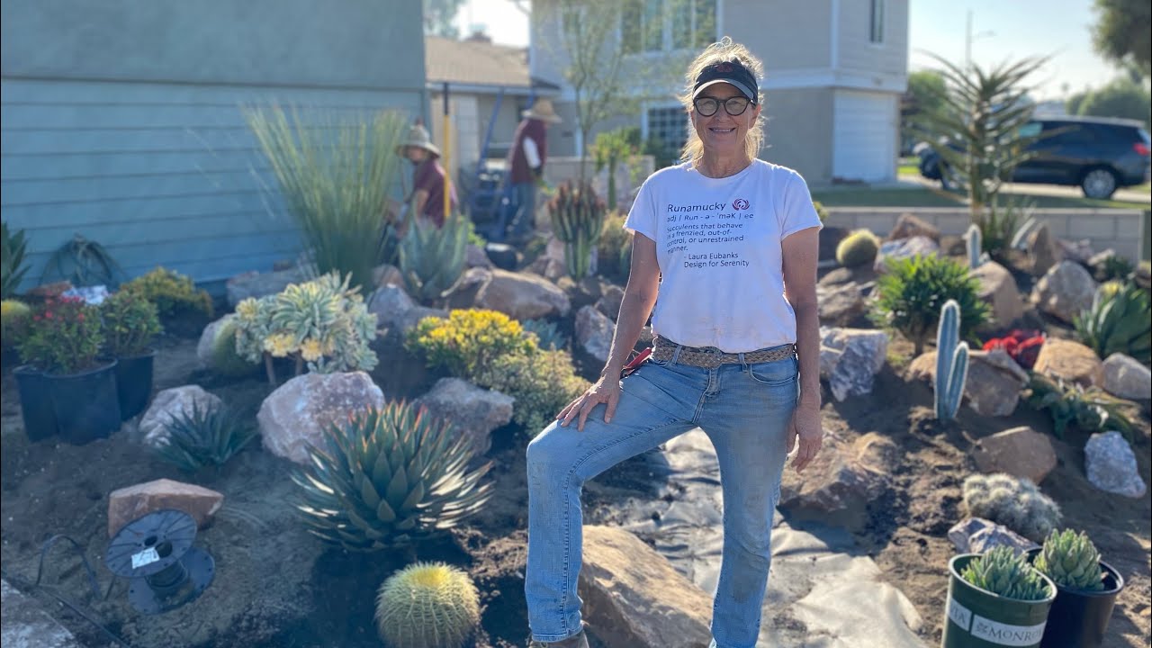 New Succulent Garden Installation in Fountain Valley Day 2!