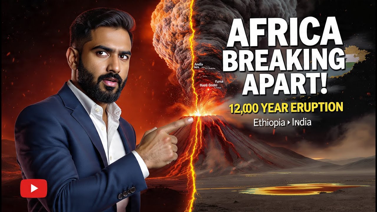 Ethiopia Volcano is a WARNING! | Africa Breaking Apart! Ethiopia's 12,000-Year Volcano Hits India