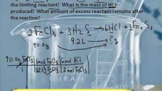 Intro to Chemistry:  5.3  Limiting Reactants (3/3)