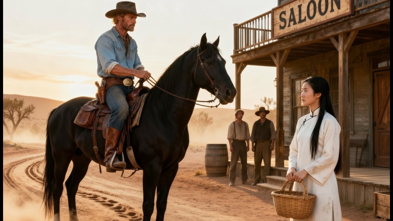 A Chinese Widow Thrown Out of the Saloon— One Cowboy Changed Her Fate