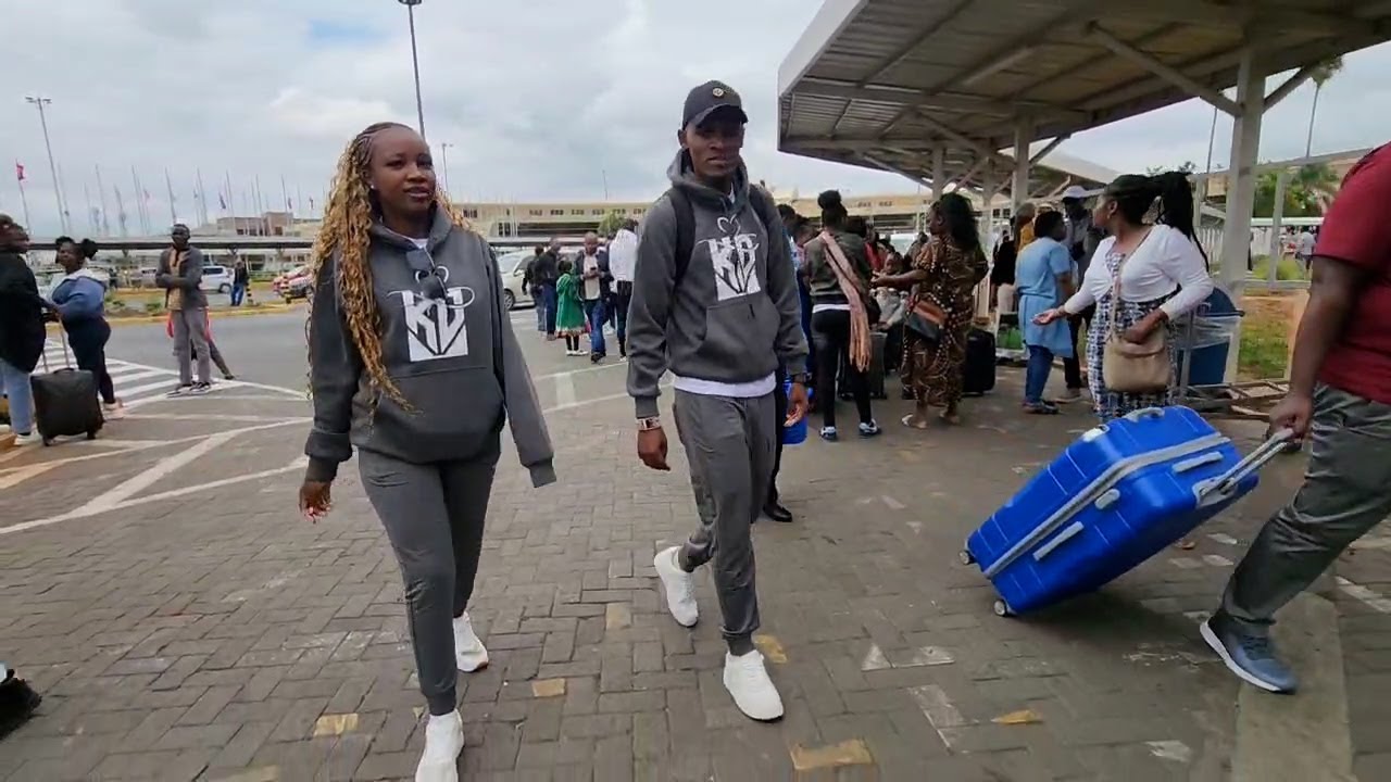 GOODBYE KENYA || OUR FIRST INTERNATIONAL FLIGHT