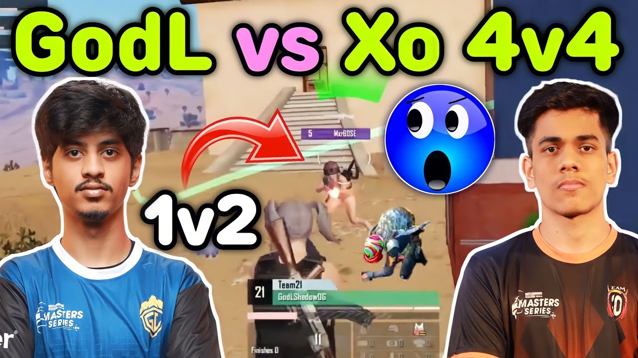 Godlike vs Xo pure 4v4 latest fight 🔥 Shadow 1v2 😲 - YouTube
