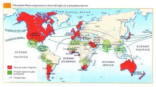 Breve reseña sobre los procesos migratorios durante el siglo XX