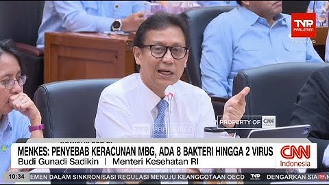 Menkes: Penyebab Keracunan MBG Ada 8 Bakteri Hingga 2 Virus