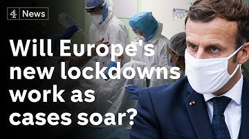 Lockdowns come into force across Europe as Covid-19 deaths soar