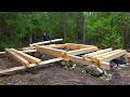 I Had to Dismantle my Cabin...Here's Why. / Ep7 / Traditional Sauna Build