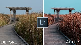 How to get the Orange and Teal effect in Lightroom + (FREE Lightroom Preset) // Lightroom Tutorial screenshot 4