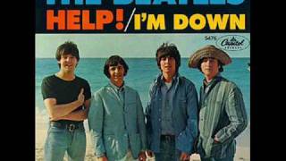 The Beatles "Help!" / "I'm Down" Original mono single