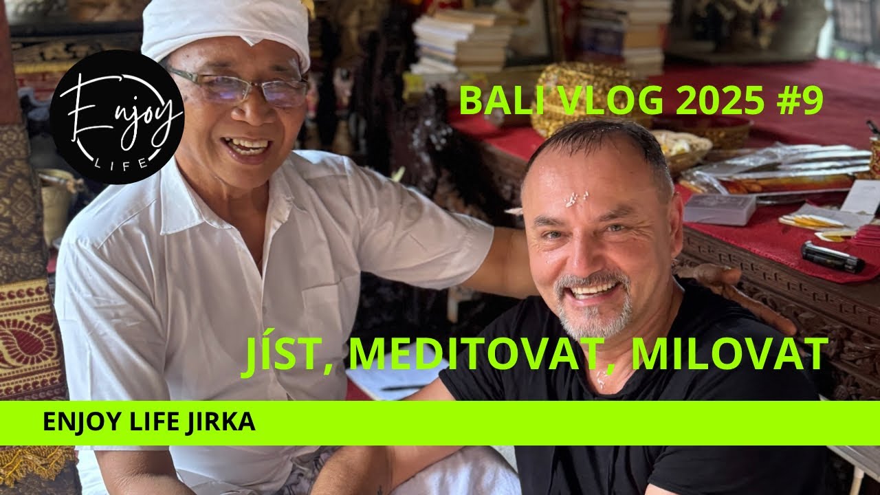 BALI VLOG 9: Návštěva šamana Ketuta, kde se učila Julia Roberts ve fimu Eat Pray Love