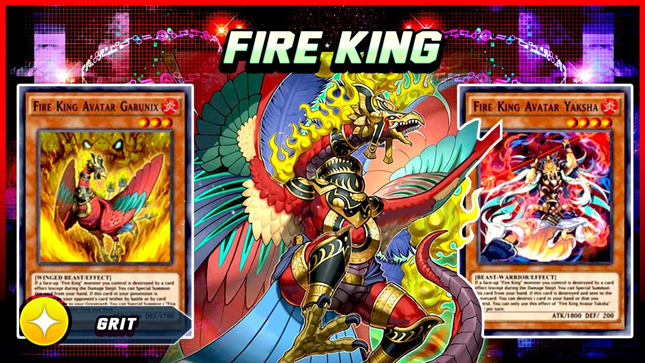 Fire King Avatar Yaksha  King's avatar, Yugioh, Avatar