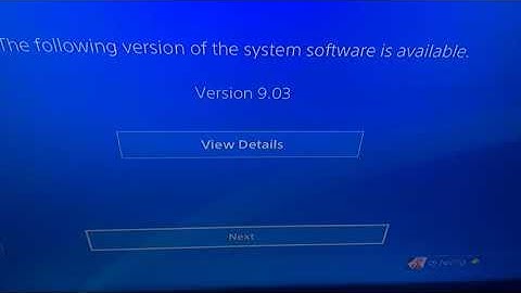PLAYSTATION 4 9.03 VERSION UPDATE FIRMWARE SOFTWARE DOWNLOADING LIVE PS4 12/1/2021