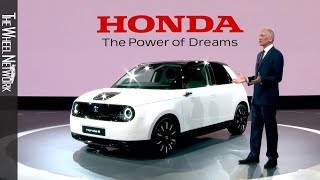 Honda e Reveal at the IAA 2019