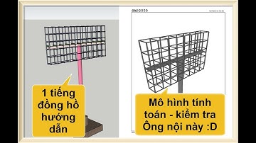 Hướng dẫn phân tích tính toán kiểm tra Kết cấu Trụ Quảng Cáo từ A đến Z