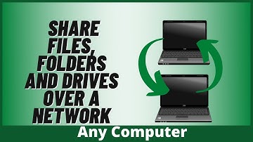 How to Share Files, Folders and Drives Over A Network