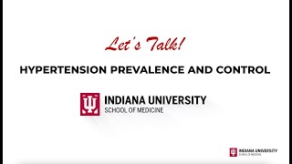 Hicats Lets Talk Hypertension Prevalence And Control