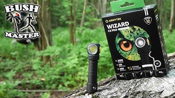 Мультифонарь Armytek Wizard C2 Pro. Налобный фонарь.